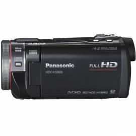 Bedienungsanleitung für Camcorder PANASONIC HDC-HS900EP-K, HDD/SD schwarz