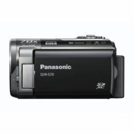 PANASONIC Camcorder SDR-S70EP-K, SD schwarz