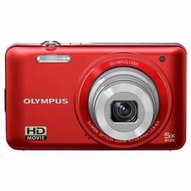 Bedienungsanleitung für Digitalkamera OLYMPUS VG-130 rot