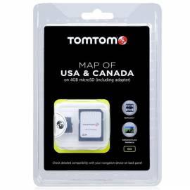 TOMTOM Mapy USA Kanada v. 8,60 IQ Routes (MicroSD) Bedienungsanleitung