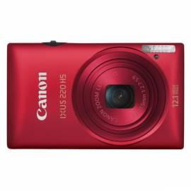 Datasheet Digitalkamera CANON Ixus HS 220 rot