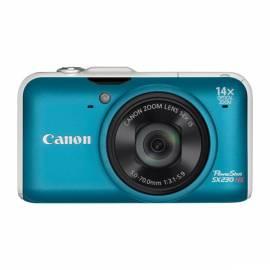 Benutzerhandbuch für Digitalkamera CANON Power Shot SX230 IS blau