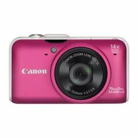 Bedienungsanleitung für Digitalkamera CANON Power Shot SX230 IS Rosa