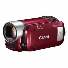 Bedienungsanleitung für Camcorder CANON Legria FS 406 red