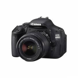 Benutzerhandbuch für Digitalkamera CANON EOS 600D + EF 18-55 ist II