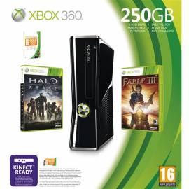 Die MICROSOFT Xbox Spielkonsole mit einem Premium Frühjahr Wert B, Halo Reach, Fable III + Live 12 Monate. (R9G-00034) schwarz - Anleitung
