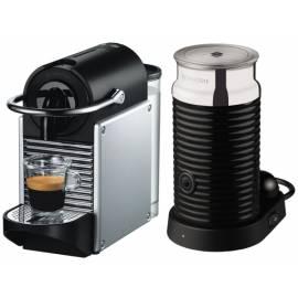 Espresso DELONGHI Nespresso und 125. SAE Pixie &   Milch-Silber