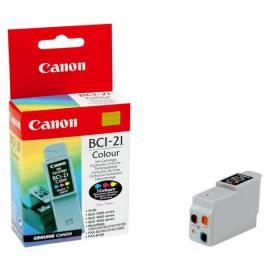 Benutzerhandbuch für Tinte Patrone CANON BCI-21 c (0955A351) rot/blau/gelb