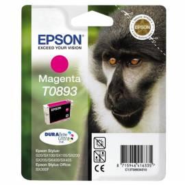 Bedienungsanleitung für Tinte EPSON T0893, 3, 5 ml (C13T08934030) rot