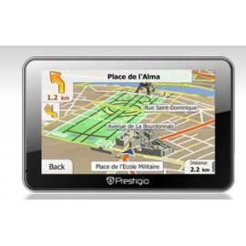 PRESTIGIO GeoVision 4500 | GPS, 4,3 '' LCD navigieren, iGO Primo, füllen Sie das Menü. Europa Bedienungsanleitung