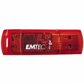 Datasheet USB flash-Disk EMTEC C250 4GB USB 2.0 rot