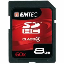 Speicher Karte EMTEC SD 8 GB