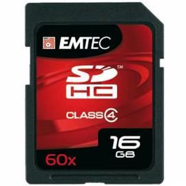 Datasheet Speicherkarte EMTEC 16GB High Speed 60 X HC (Klasse 4)
