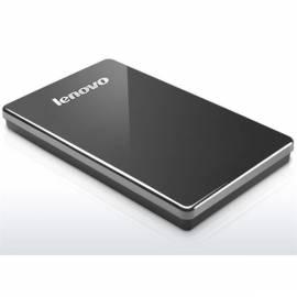 Externe Festplatte USB 2.0 Portable LENOVO DataSlim 320 GB (16004208) schwarz