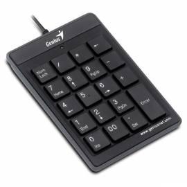 Genie Tastatur NumPad i110/Wired/USB/schwarz