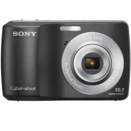 SONY Digitalkamera DSC-S3000, Black + 2 GB + Ladegerät + Akku + Tasche schwarz
