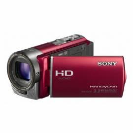 Bedienungsanleitung für Camcorder SONY HDR CX130R FullHD red