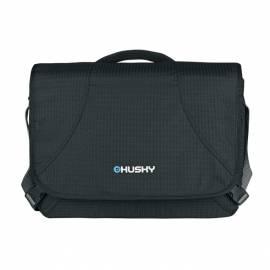 Umhängetasche HUSKY City School &   Büro rotbraun 10 l schwarz