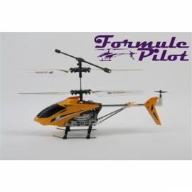 RC Hubschrauber PILOT Formel 3 Belter Formel ein Pilot mit Gyroskop gelb