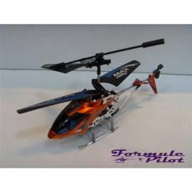 RC Hubschrauber PILOT 3 Formel Wertol Formel-1-Pilot mit Gyrem mit Auto-Demo-Orange