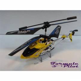 RC Hubschrauber PILOT 3 Formel Wertol Formel-1-Pilot mit Gyrem Demo Auto mit gelb