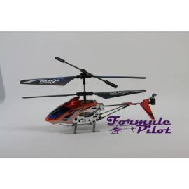 RC Hubschrauber PILOT 3 Formel Wertol Formel-1-Pilot mit Gyrem Demo Auto mit rot