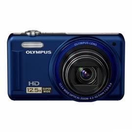 Handbuch für Digitalkamera OLYMPUS VR-320 blau