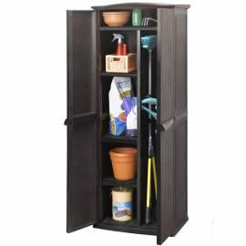 PDF-Handbuch downloadenCabinetKETER 17190094 Rattan STORAGE SHED brown