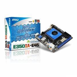 Motherboard MSI E350IA-E45