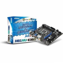 Datasheet Motherboard MSI H61MU-E35 (B3)