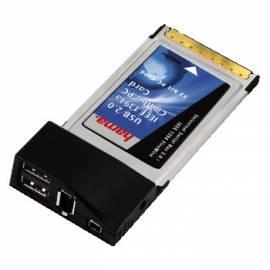 Benutzerhandbuch für Zubehör für PC HAMA USB 2.0/Firewire 400, PC-Card (39747)