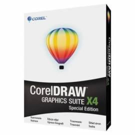Bedienungsanleitung für Software COREL Graphics Suite X 4 Special Edition-Mini-Box CZE (CDGSX4CZSPMB)