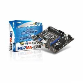 Motherboard MSI H67MA-E35 (B3) Bedienungsanleitung