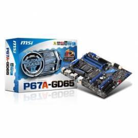 Handbuch für Motherboard MSI P67A-GD65 (B3)