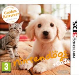 NINTENDO Nintendogs + Cats - Golden Retriever &   neue F (NI3S500) Bedienungsanleitung