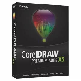 Bedienungshandbuch Software COREL DRAW Premium Suite X 5? Vollversion ENG (CDPSX5IE)