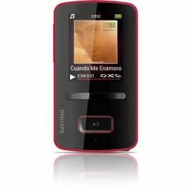 MP3-Player PHILIPS SA3VBE04R - Anleitung