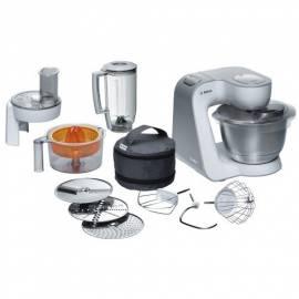 BOSCH Küchenmaschine MUM54230 silber/weiss