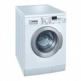 Waschvollautomat SIEMENS WM 14E465, weiß Bedienungsanleitung