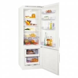 Bedienungshandbuch Kombination Kühlschrank / Gefrierschrank ZANUSSI ZRB324WO2 weiß