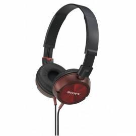 Benutzerhandbuch für Kopfhörer SONY MDR-ZX300 rot