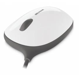 Maus MICROSOFT Express-Maus-USB-weiß/grau (T2J-00010)