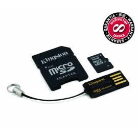 Speicher Karte Kingston 16 GB Mobility-Kit G2 (MicroSD + Anpassung + Reader)
