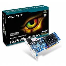 GIGABYTE nVidia 6200 Grafik Generation 512 MB DDR2 AGP (GV-N62 - 512L)