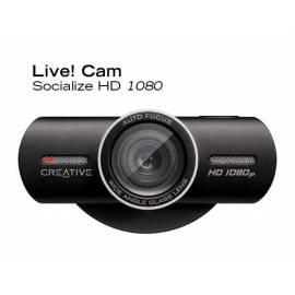 Bedienungsanleitung für Webcamera CREATIVE LABS Live!Cam Socialize HD 1080p (73VF068000001)