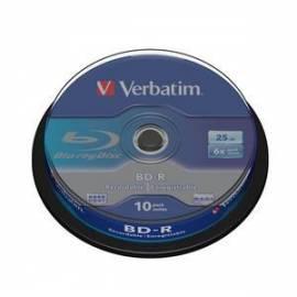 VERBATIM 25GB 6 x 10-Kuchen (43742)