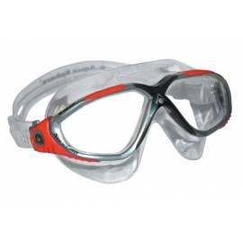 AQUA SPHERE Schwimmbrille Vista silber/rot