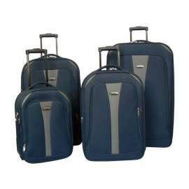 Eine Reihe von Gepäck HIMMELBLAU T-586/4 blau