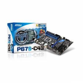 MSI P67S Motherboard-C43 (B3)