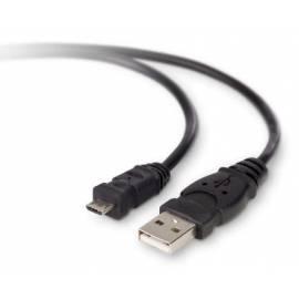 BELKIN USB 2.0 Kabel-Mikrobe, Standard, 1,8 m (1.8 M F3U151cp)